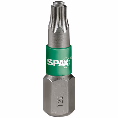 T-20 Spax T-Star Plus Drive bit. 25mm. Pack of 5.