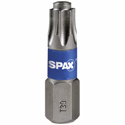 T-30 Spax T-Star Plus Drive bit. 25mm. Pack of 5.