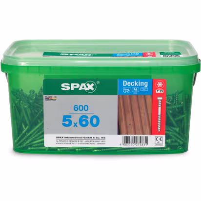 60mm 10G 304 Stainless Decking Screws Value Pack. Qty. 600