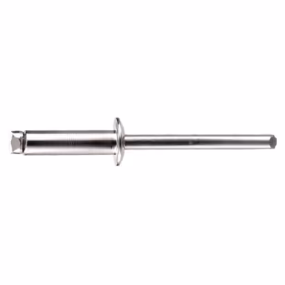 4.0mm x 10.5mm black steel pop rivets. Qty 1000.