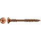 4.5 x 60mm Facade screw with fixing thread. Antique colour. 304 Stainless. Qty 400.