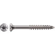 4 x 45mm Deck Clip screw. 304 Stainless. Partial thread. Qty 100.