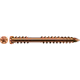 60mm 10G 304 Stainless Brown Decking Screw. Qty. 200 - Antique Colour