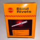 M10 x 21mm rivnuts steel countersunk round ribbed. Qty 180.