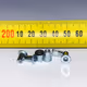 M3 x 9mm rivnuts steel large flange round ribbed. Qty 2000.