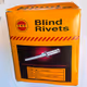 M6 x 16mm rivnuts steel large flange round ribbed. Qty 500.