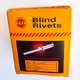 M6 x 16mm rivnuts steel countersunk round ribbed. Qty 500.