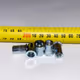 M8 x 18.5mm rivnuts steel countersunk round ribbed. Qty 350.