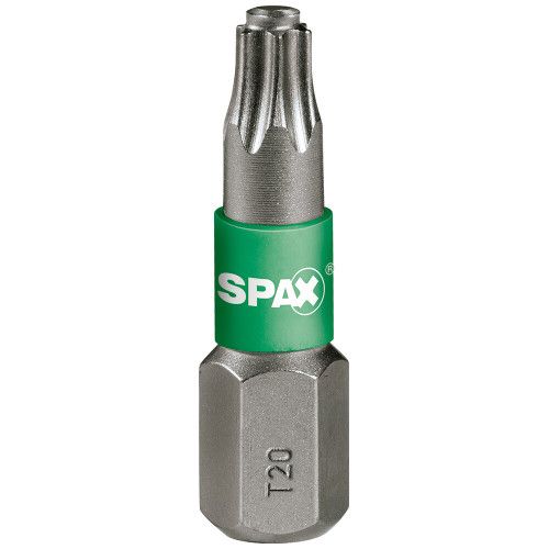 T-20 Spax T-Star Plus Drive bit. 25mm. Pack of 5.