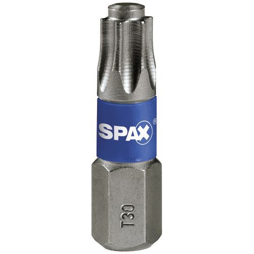 T-30 Spax T-Star Plus Drive bit. 25mm. Pack of 5.