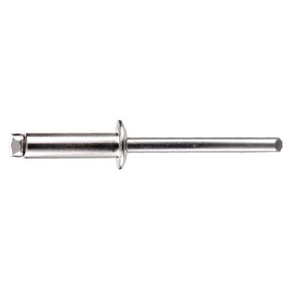 3.2mm x 6.7mm stainless steel rivets. Qty 1000.