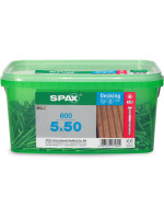 50mm 10G 304 Stainless Decking Screws Value Pack. Qty. 600